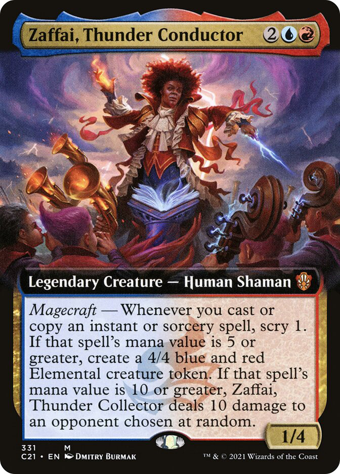 Zaffai, Thunder Conductor | Commander 2021 | Star City Games