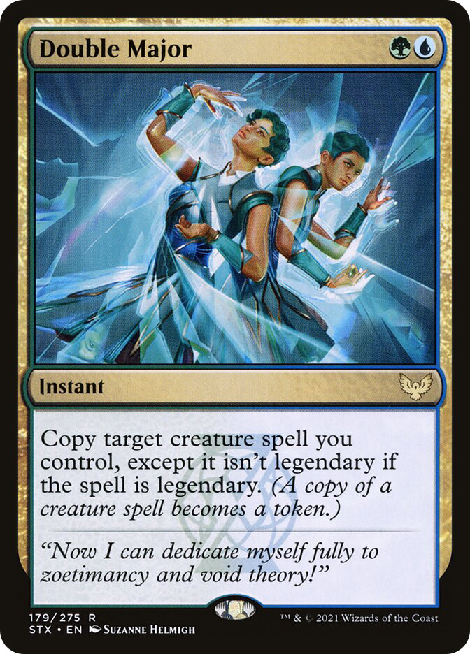 mtg double spell cards Double Major | Strixhaven: School of Mages