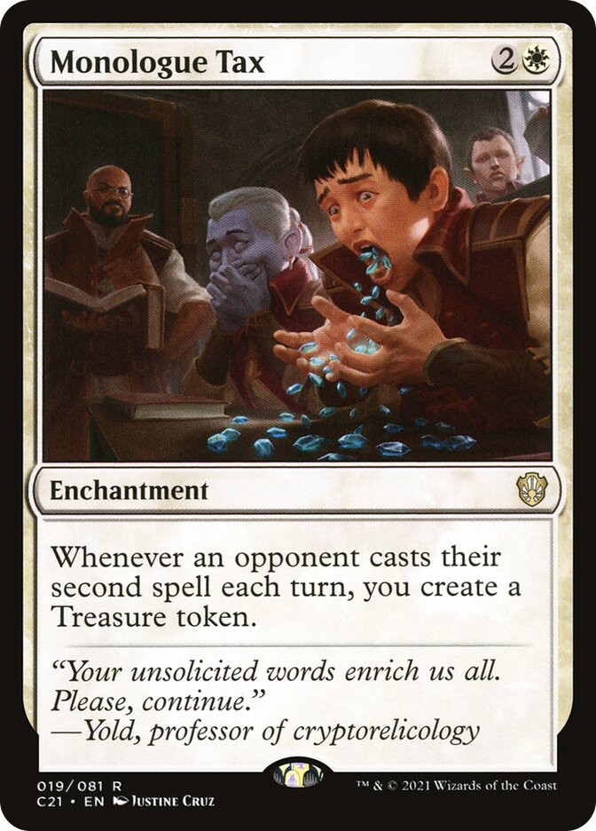 Monologue Tax | Commander: 2021 Edition | Star City Games