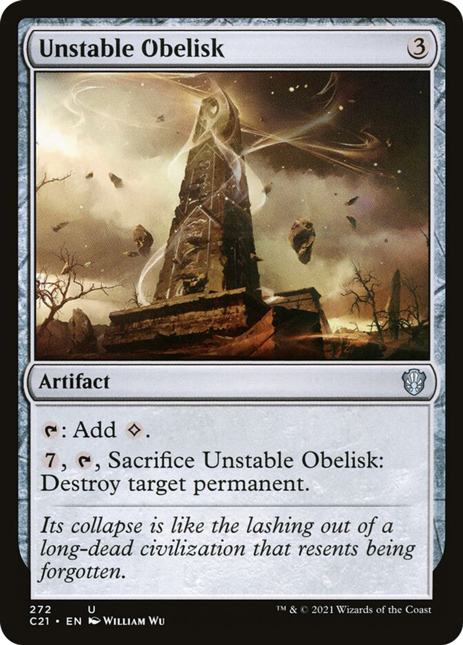 Unstable Obelisk | Commander 2021 | Star City Games