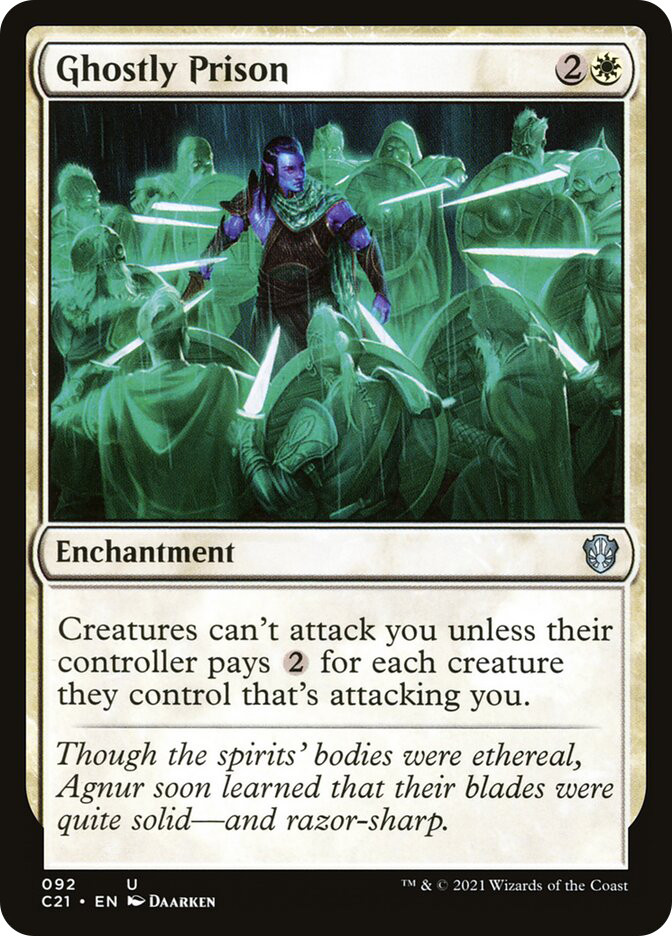 mtg best prison cards Magic: The Gathering Creatures cant attack you unless their controller pays 2 for each creature he or she controls thats attacking you Prison, 21 cards | Magic: