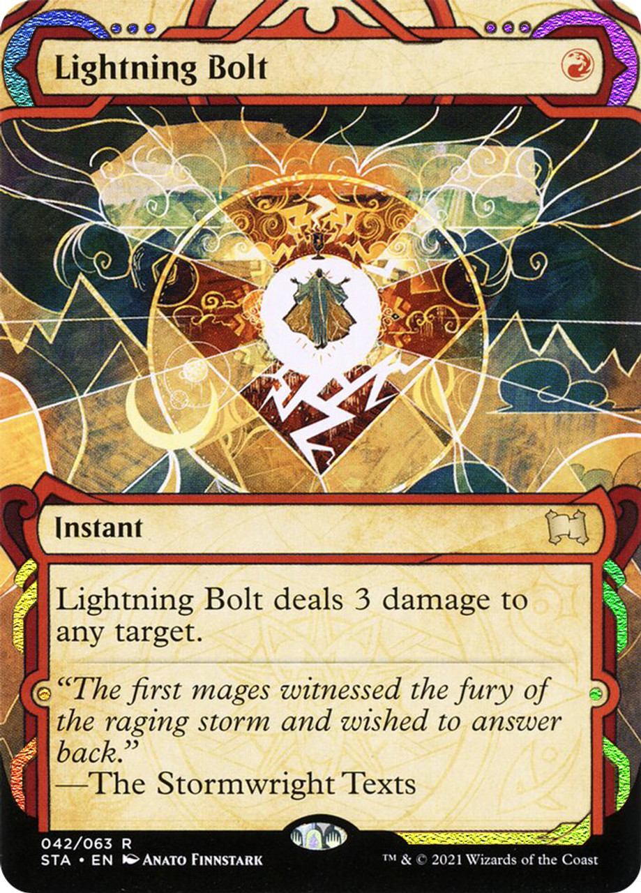 Lightning Bolt (Foil Etched) | Strixhaven Mystical Archive - Foil