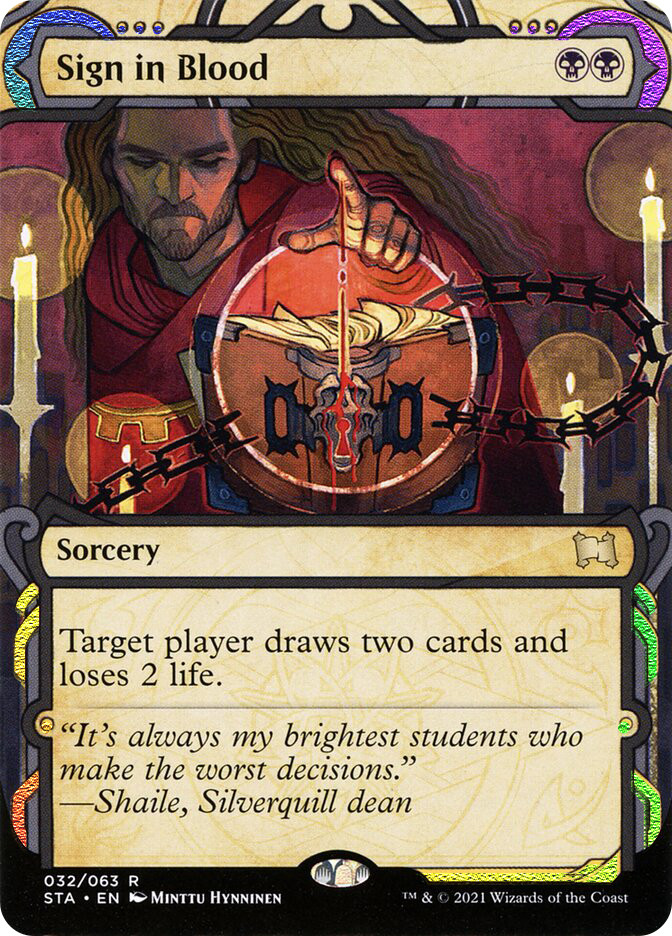Sign in Blood | Strixhaven Mystical Archive | Star City Games