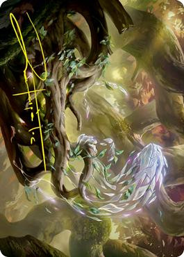 Emergent Sequence Art Card} (Signed) | Art Series: Strixhaven - Variants |  Star City Games