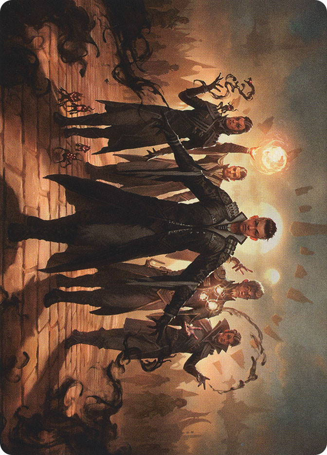 Silverquill Command Art Card} | Art Series: Strixhaven | Star City Games