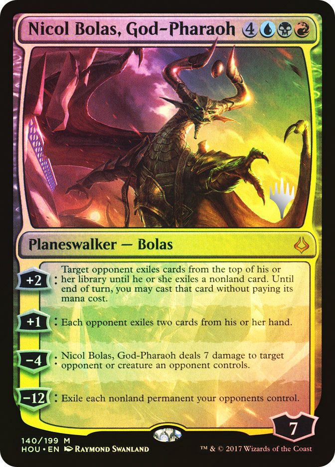 Nicol Bolas, God-Pharaoh (Promo Pack) (Hour of Devastation