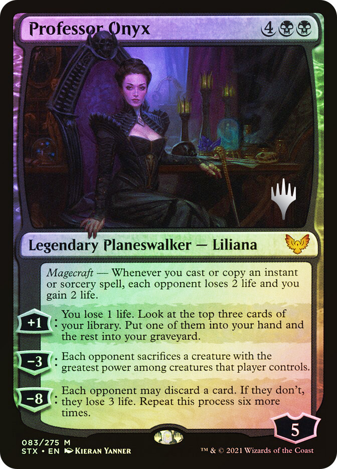 Professor Onyx (Promo Pack) (Strixhaven: School of Mages) | Promo