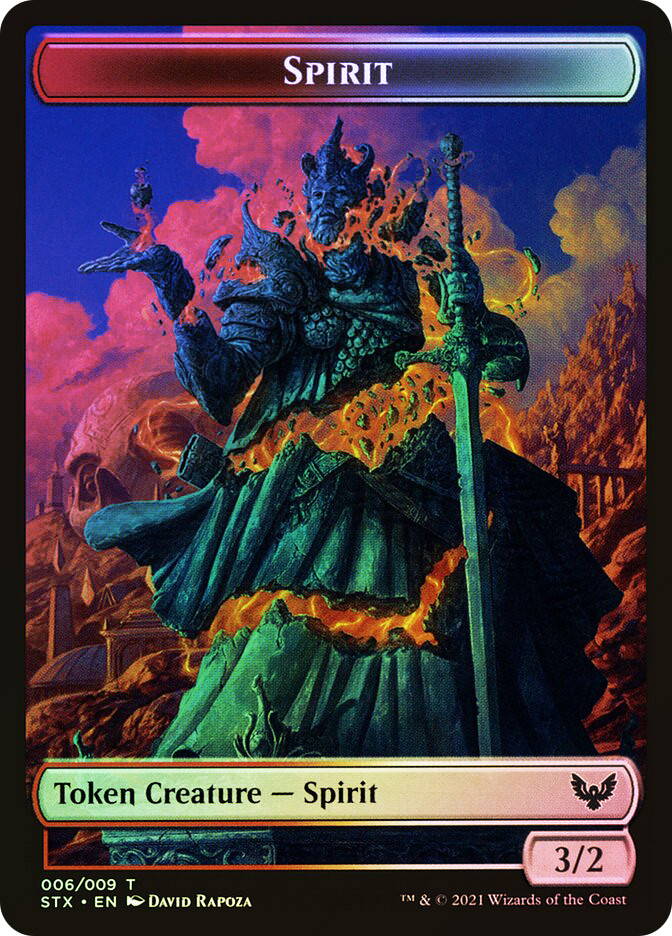 Avatar Token} // {Spirit Token} | Strixhaven: School of Mages