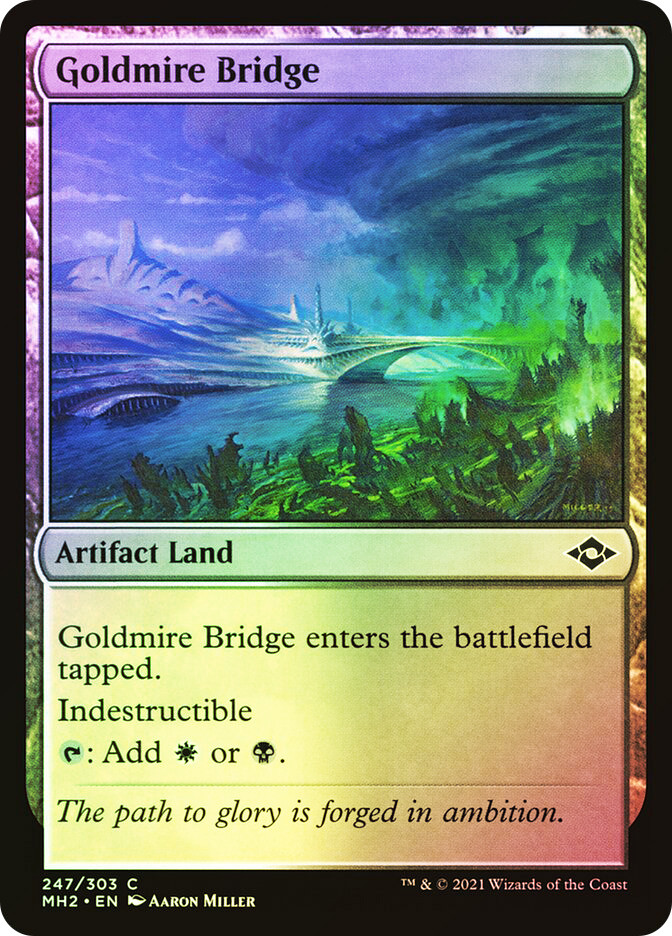 Goldmire Bridge アーティストプルーフ Goldmire Bridge | Modern Horizons 2 | Star City Games