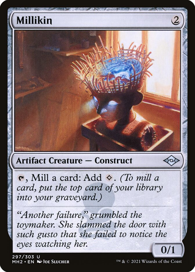 mill 2 cards mtg Archetype]] - Cube Card and Archetype Discussion - The Cube Forum - The Game - Salvation Forums Fractured Sanity  Modern Horizons
