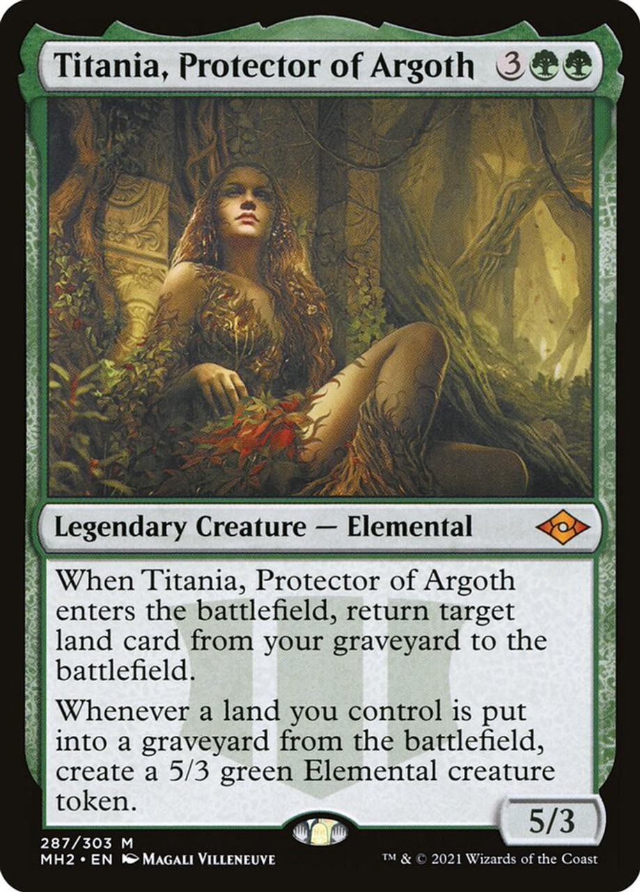 アルゴスの庇護者、ティタニア　Foil　MB2 Foil】(249)《Titania, Protector of Argoth》[MB2] | hareruya
