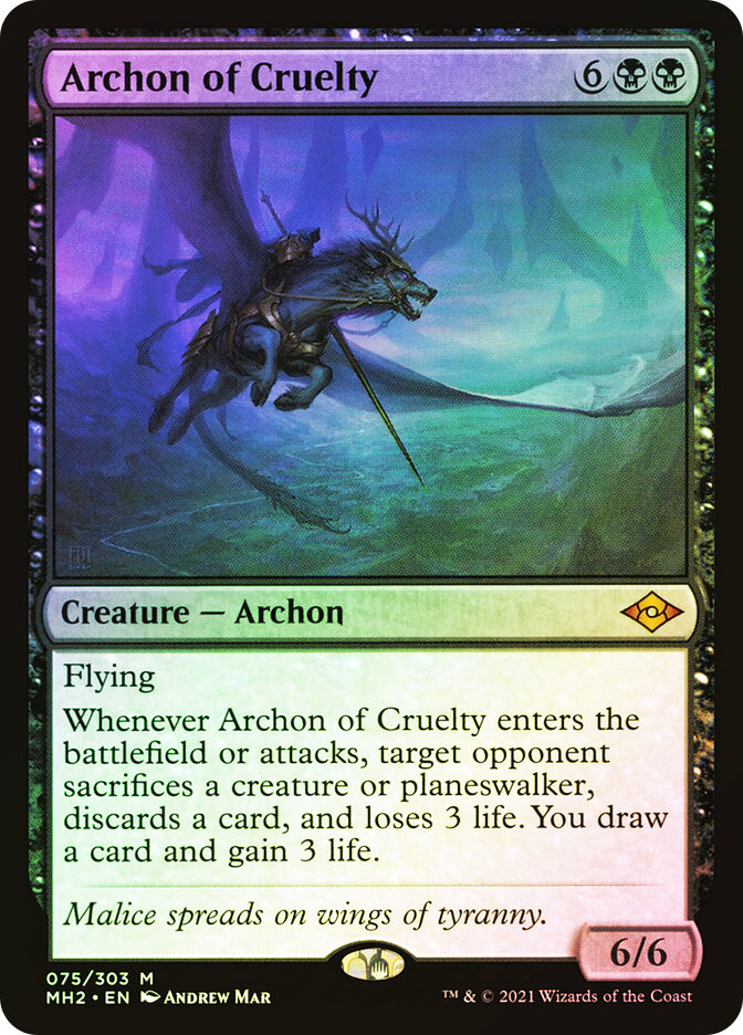 Archon of Cruelty | Modern Horizons 2 | Star City Games