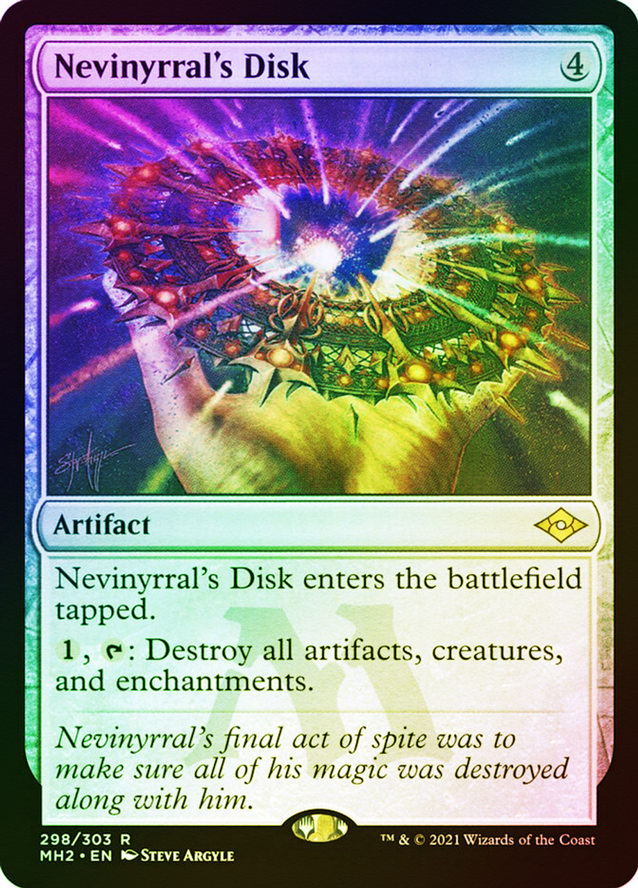 Nevinyrral's Disk (Foil Etched) | Modern Horizons 2 - Foil