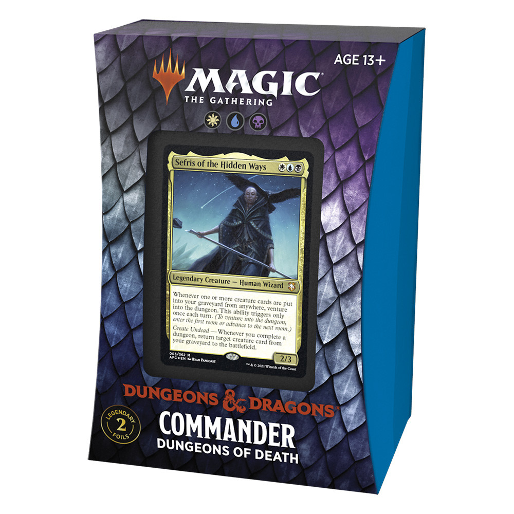 Adventures in the Forgotten Realms Commander Deck - Dungeons of Death |  Star City Games