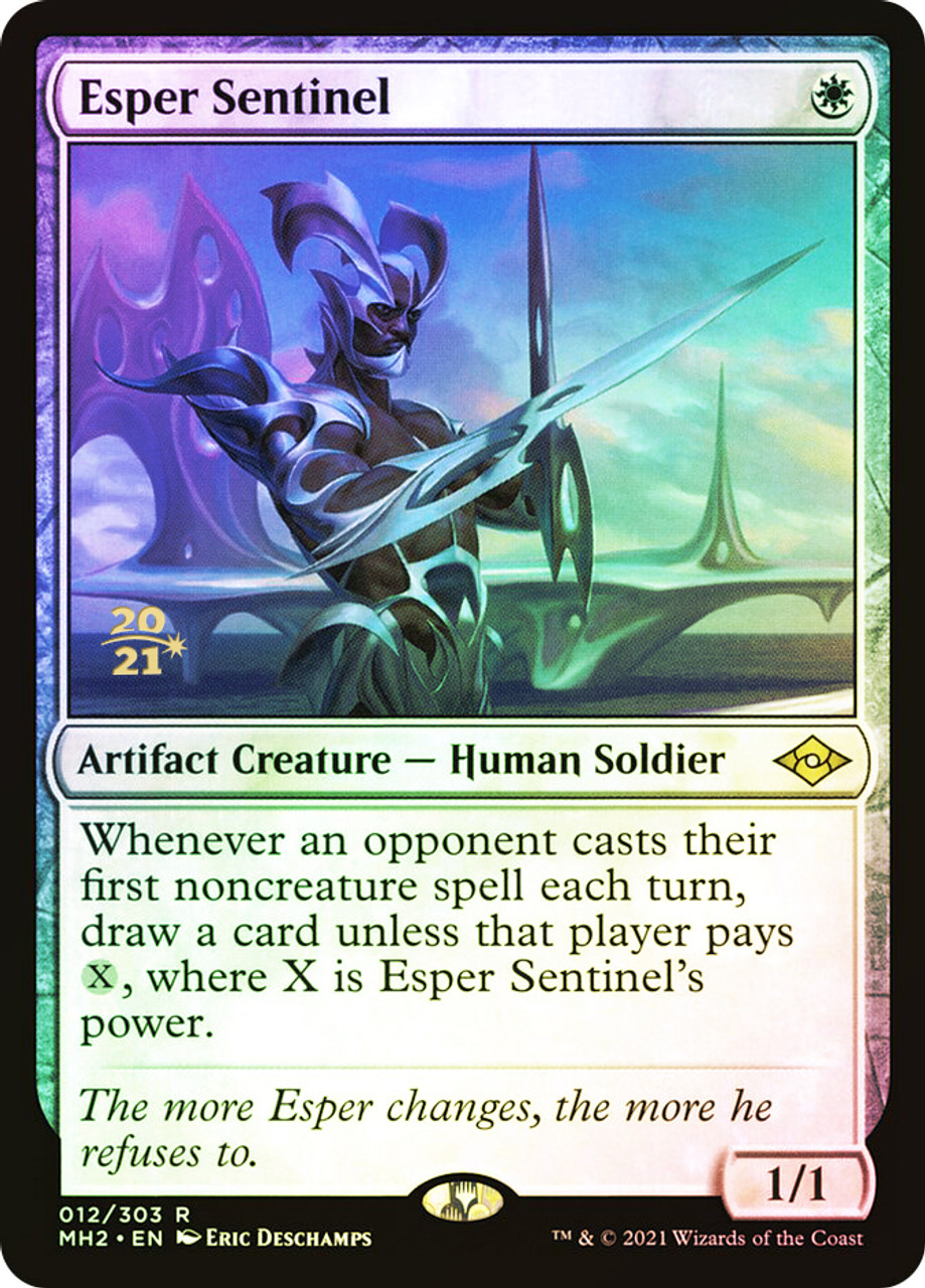 MTG　エスパーの歩哨/Esper Sentinel Esper Sentinel · Modern Horizons 2 (MH2) #328 · Scryfall
