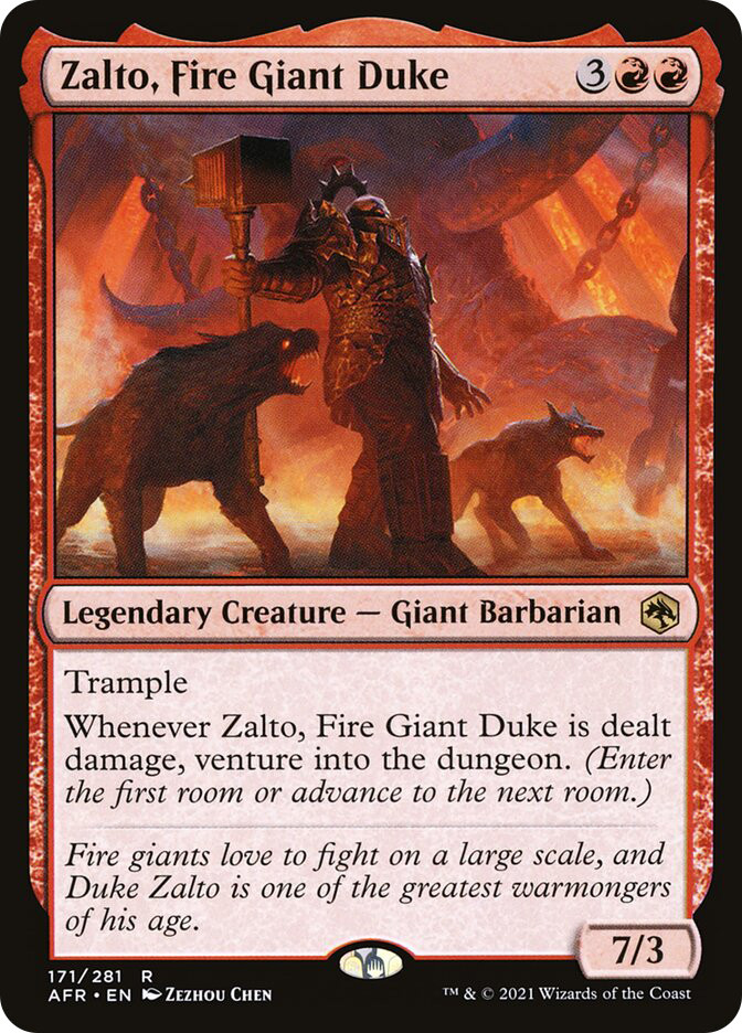 Zalto, Fire Giant Duke | Adventures in the Forgotten Realms | Star