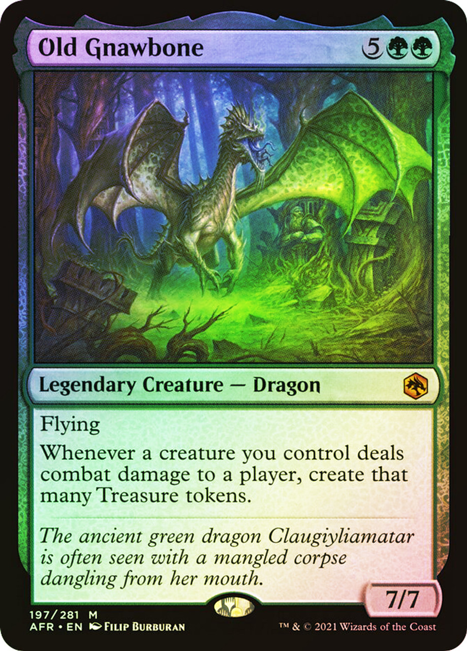 年老いた骨齧り/Old Gnawbone foil Old Gnawbone | Adventures in the Forgotten Realms | Star