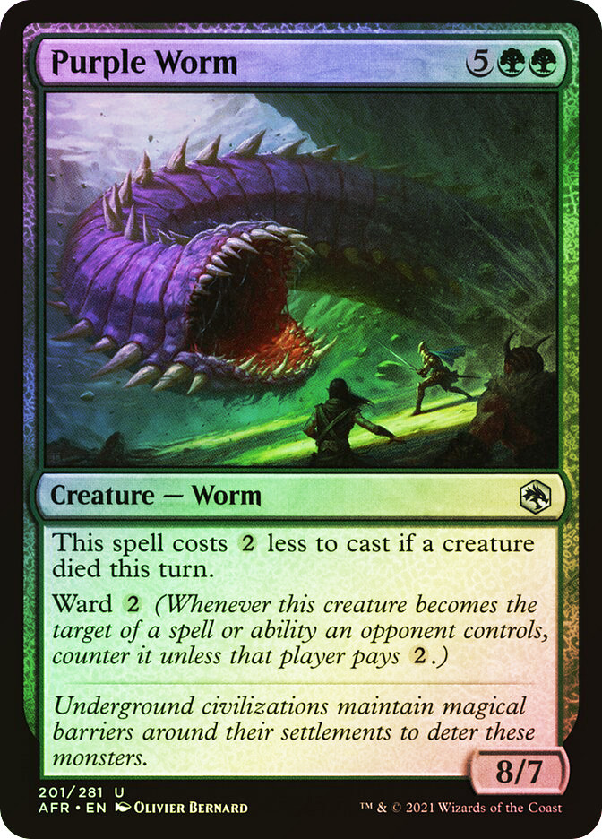 Purple Worm | Adventures in the Forgotten Realms | Star City Games
