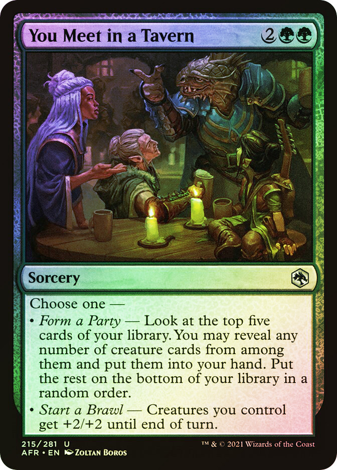 You Meet in a Tavern | Adventures in the Forgotten Realms | Star City Games