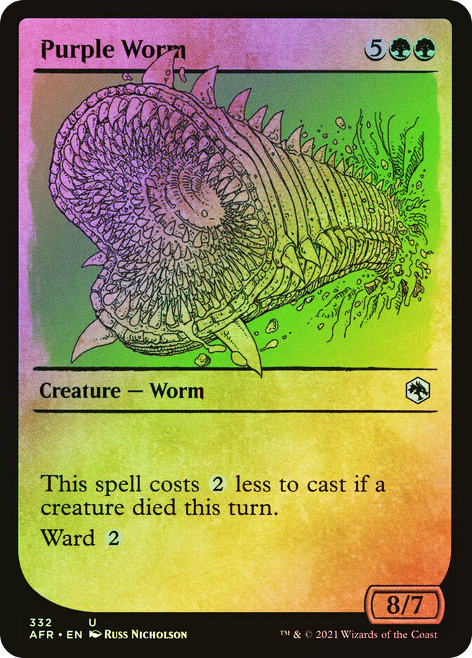 Purple Worm | Adventures in the Forgotten Realms | Star City Games