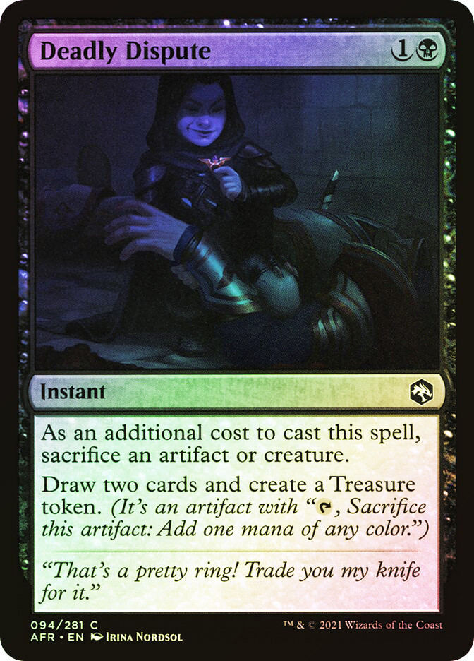 mtg cards like deadly dispute Deadly Dispute
