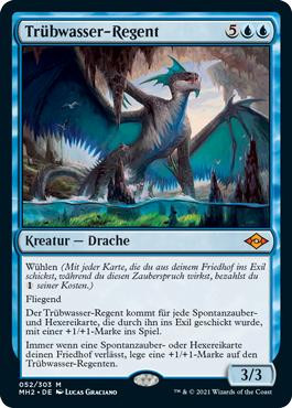 MTG 英語版 MH2 濁浪の執政 / Murktide Regent　3枚 MTG 英語版 MH2 濁浪の執政 / Murktide Regent 3枚 - メルカリ