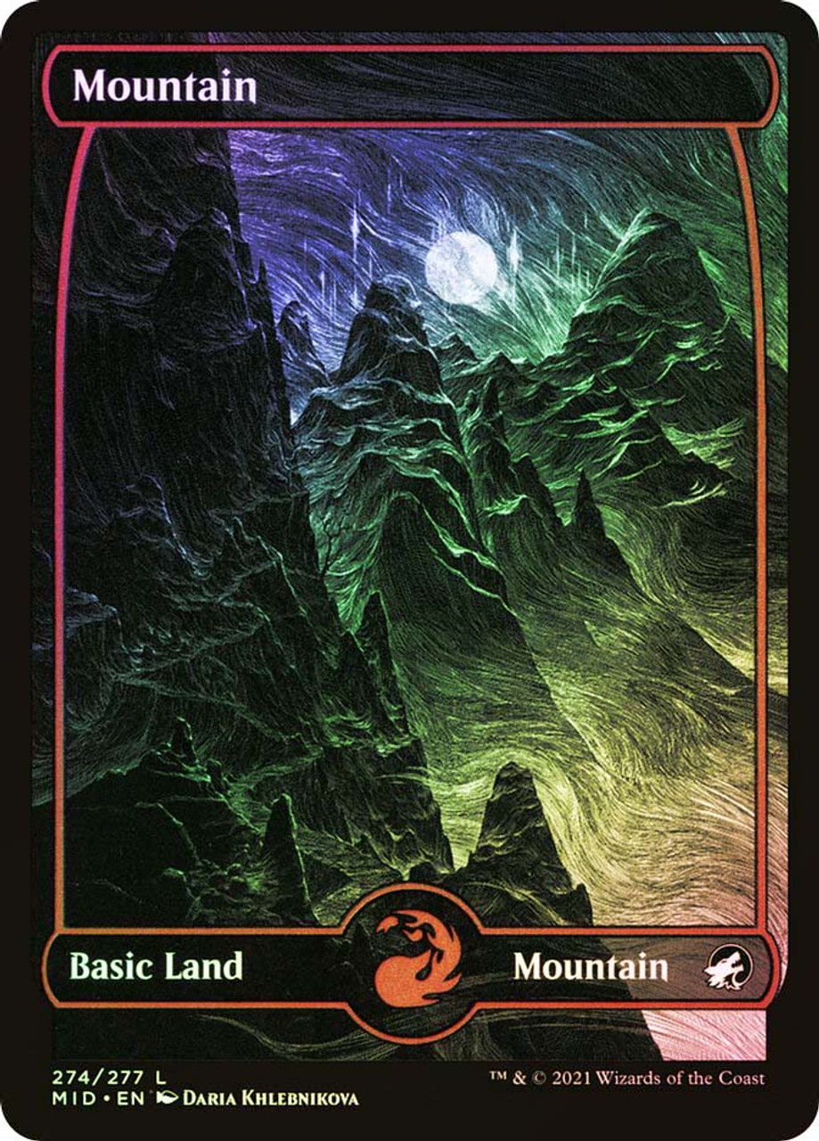 マジック：ザ・ギャザリング Magic: The Gathering Mountain PSA9 Magic The Gathering✨MOUNTAIN Var A ✨Portal PSA 9 MINT 1997
