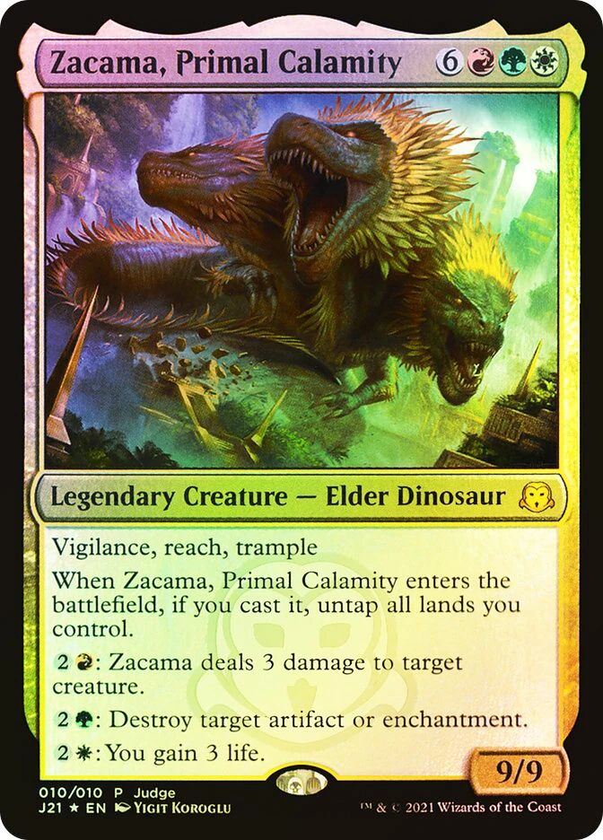 Zacama, Primal Calamity (Judge) | Promo | Star City Games