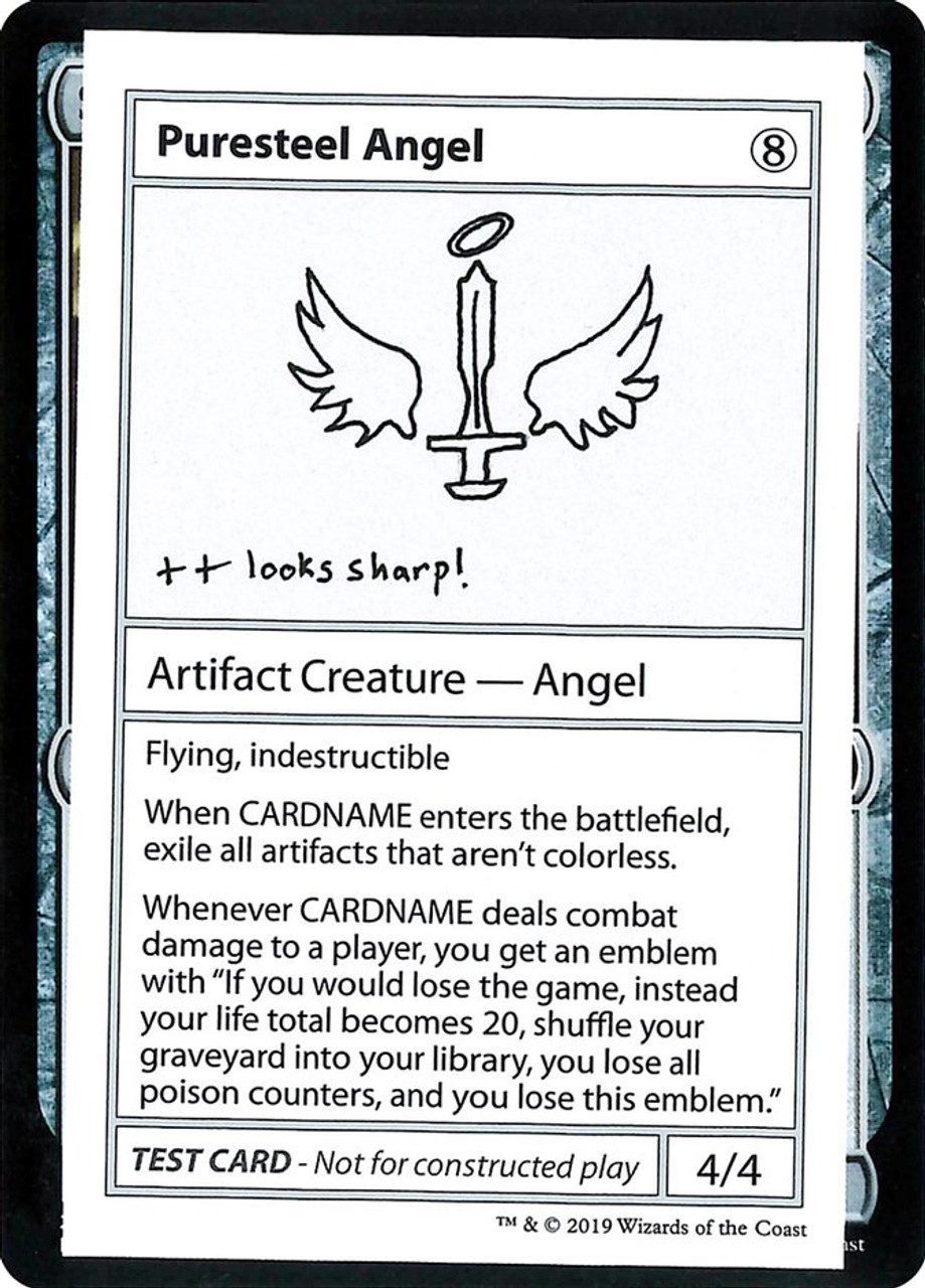 Puresteel Angel | Mystery Booster - Test Cards (No Symbol