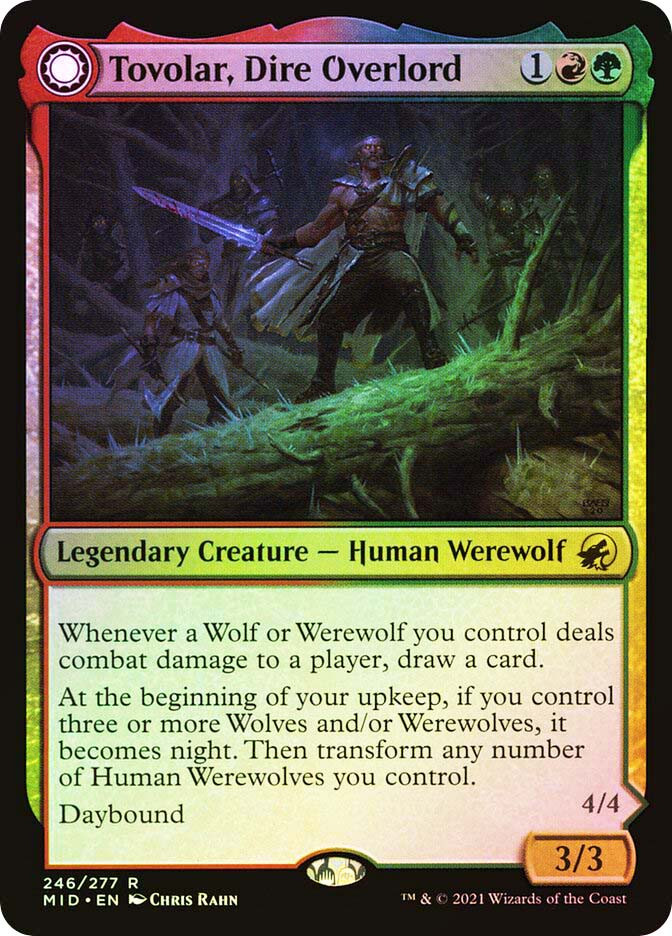 Tovolar, Dire Overlord // Tovolar, the Midnight Scourge