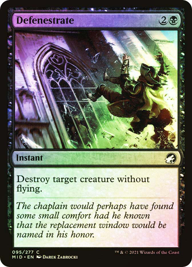 Defenestrate | Innistrad: Midnight Hunt | Star City Games