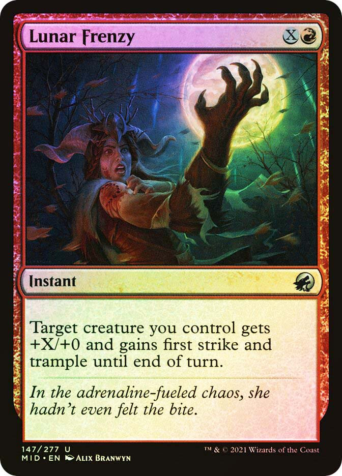 Lunar Frenzy | Innistrad: Midnight Hunt | Star City Games