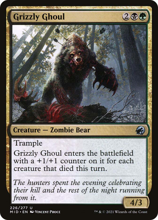 Grizzly Ghoul | Innistrad: Midnight Hunt | Star City Games