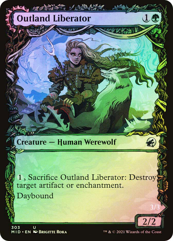Outland Liberator // Frenzied Trapbreaker | Innistrad: Midnight