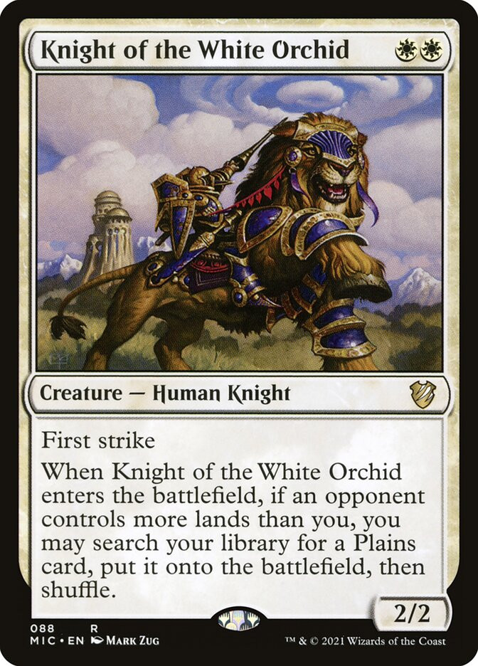 MTG 白レア18枚セット Knight of the White Orchid | Innistrad: Midnight Hunt Commander