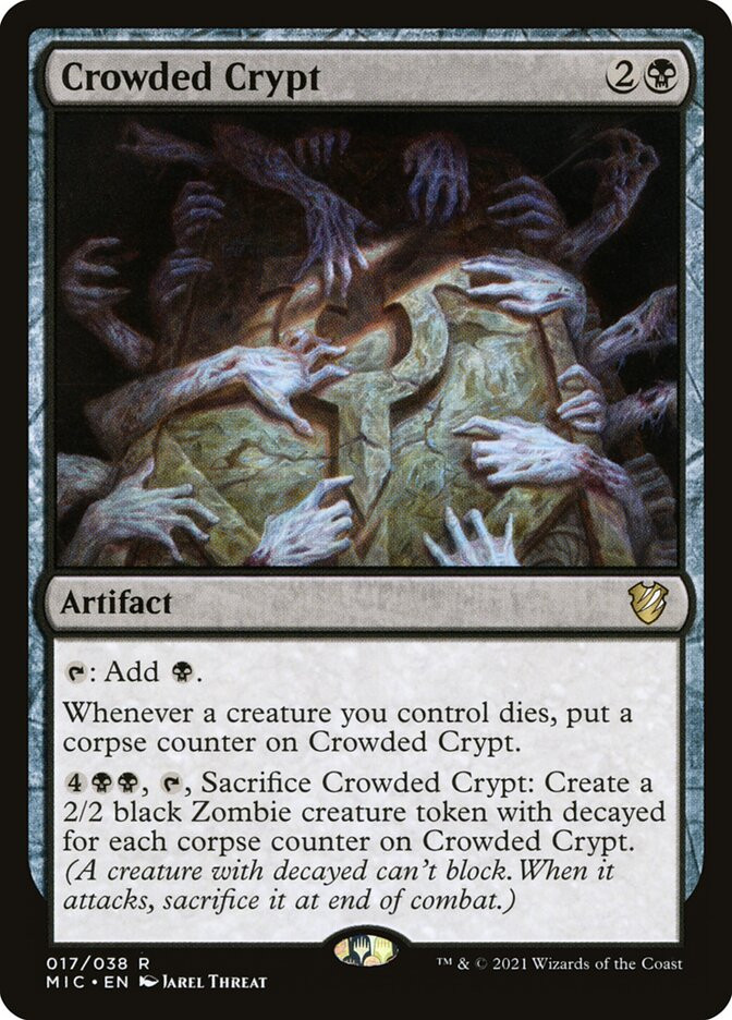 MTG アーティストプルーフ　crowded crypt Crowded Crypt | Innistrad: Midnight Hunt Commander | Star City Games