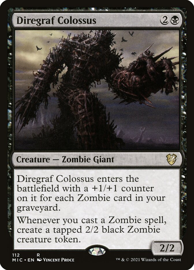Diregraf Colossus | Innistrad: Midnight Hunt Commander | Star City