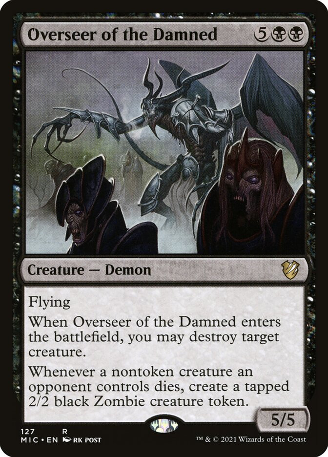 Overseer of the Damned | Innistrad: Midnight Hunt Commander | Star