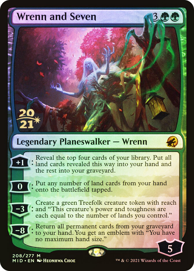 遊戯王 マルチン・マスター＆エシン・スワイン Wrenn and Seven (Prerelease) (Innistrad: Midnight Hunt) | Promo