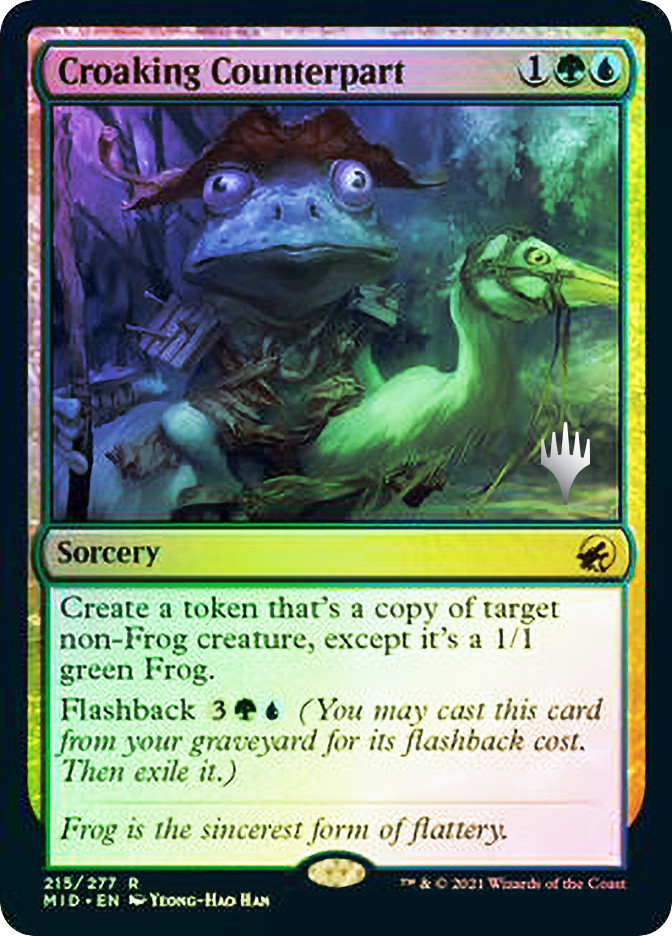 Croaking Counterpart (Promo Pack) (Innistrad: Midnight Hunt