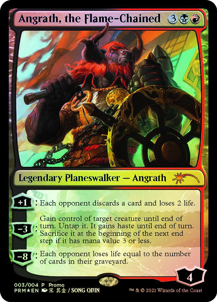 Angrath, the Flame-Chained (Store Challenger Series) | Promo