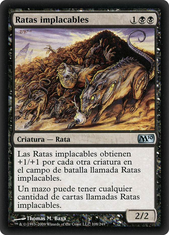 relentless cards mtg Garruk // Garruk, the Veil-Cursed [From the Vault: Transfor  Grognard Games Relentless Rats gets +1/+1 for each other creature on the battlefield named Relentless Rats Relentless Rats Print - Original