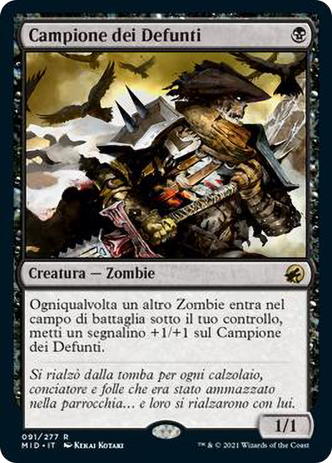 Champion of the Perished | Innistrad: Midnight Hunt - Italian