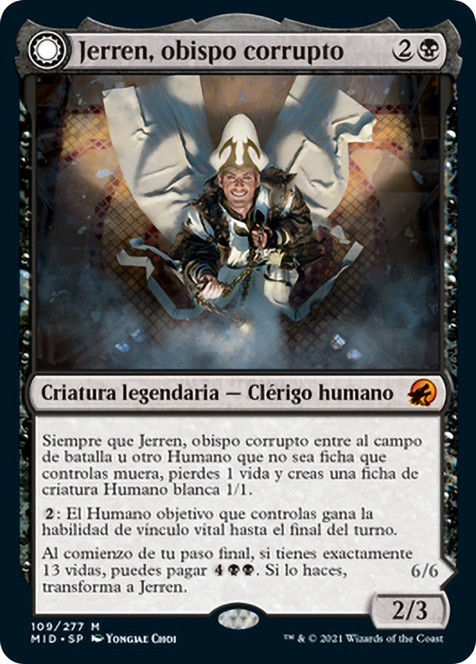 Jerren, Corrupted Bishop // Ormendahl, the Corrupter | Innistrad