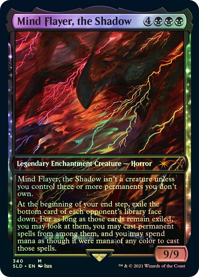 mind flayers mtg commander deck Magic The Gathering Legends: Battle for Baldur's Gate Commander Flayarrrs + Collector Booster Sample Pack : Toys & Games Comes with 1 foil Mind Flayer (AFR-308) - Adventures