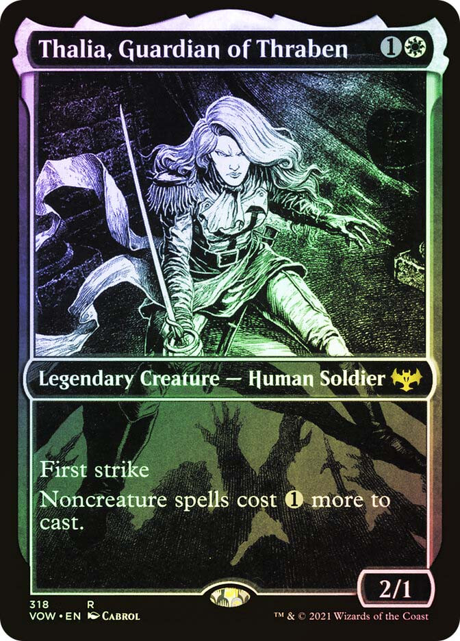 Thalia, Guardian of Thraben 英語版　4枚 Thalia, Guardian of Thraben | Innistrad: Crimson Vow | Star City Games