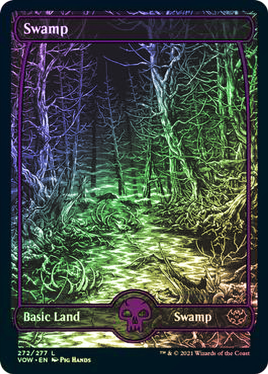 MTG foil 英語版 沼 Swamp Avon 0003 SLP ② Swamp (#138) (Full Art) | Unhinged | Star City Games