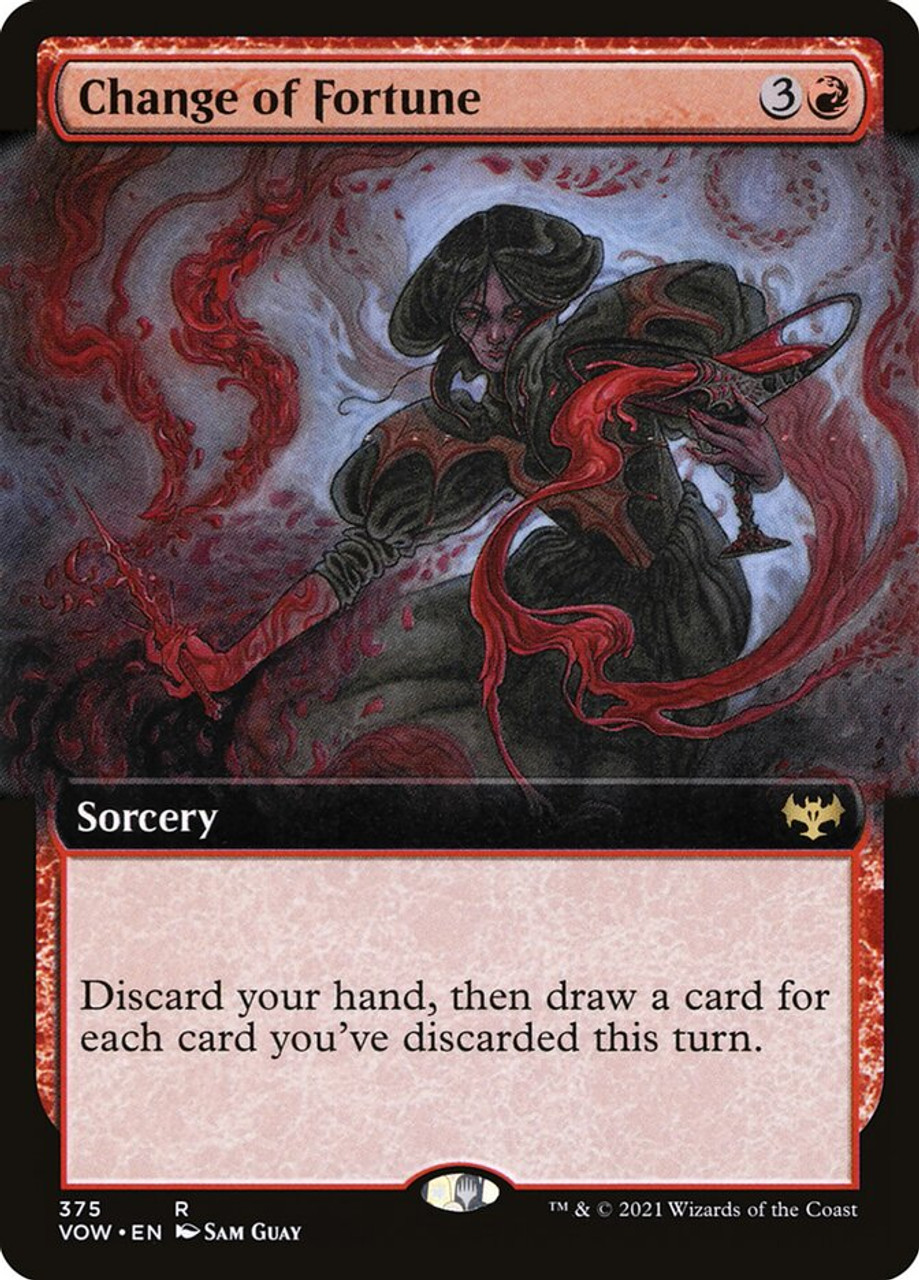 Change of Fortune (Extended Art) | Innistrad: Crimson Vow