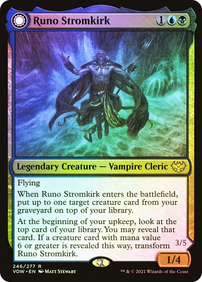 mtg runo stromkirk commander deck Magic The Gathering Commander Deck Guide: Runo Stromkirk