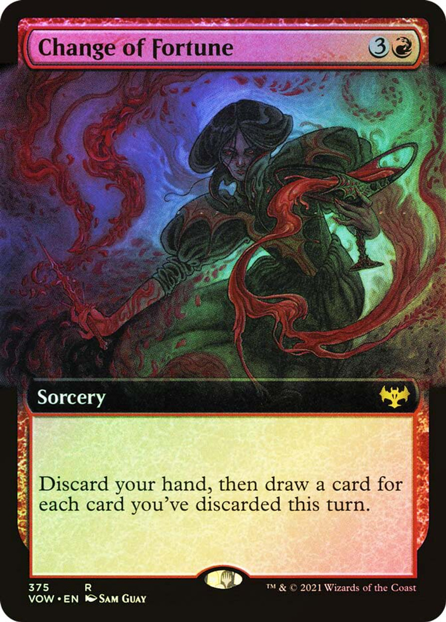 Change of Fortune (Extended Art) | Innistrad: Crimson Vow